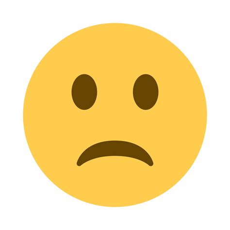 Emoji Frowning Face For Facebook Questionsdop