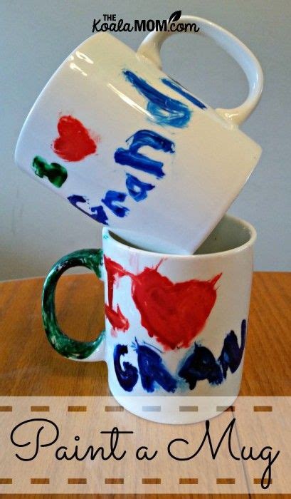 Paint A Mug Acrylic Painting For Kids Mug Crafts Painting On Ceramics