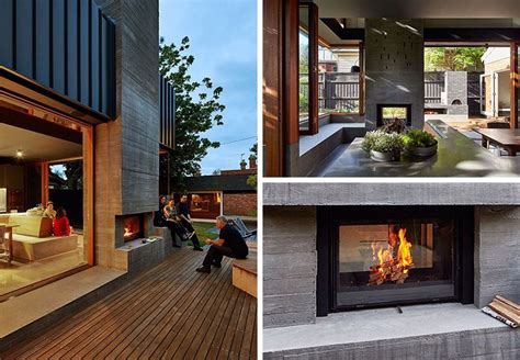 Melbourne Australia This Fireplace Can Be Used Within The Home And In