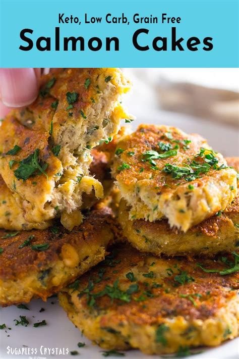 Roast garlic has a beautiful flavor and makes this keto aioli so delicious. Low Carb Salmon Cakes (Keto, Grain Free) | Recipe | Low carb salmon, Salmon cakes, Low carb diet ...