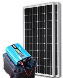 There are plenty of solar generators today that can supply small appliances and electronics with a lot of power and can run for several hours or even days in a single charge. Solar Powered Generator 135 Amp 12000 Watt Solar Generator ...
