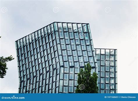 Tanzende Tuerme Meaning Dancing Towers Skyscraper In Hamburg Editorial