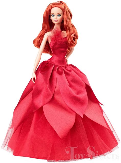 2022 Holiday Barbie Redhead Hgw73 Toy Sisters