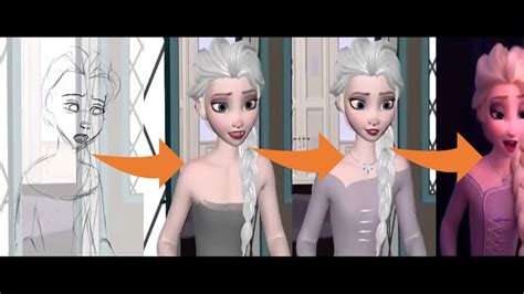 Some Things Never Change Elsa Animation Process Elsa Frozen 2 Youtube