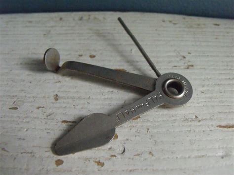 Vintage Pipe Cleaner Metal Bowl Tamper Tool Half And Half Free