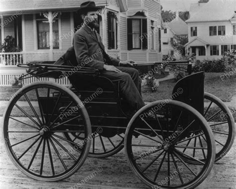 Horseless Carriage 1894 Vintage 8x10 Reprint Of Old Photo Photoseeum