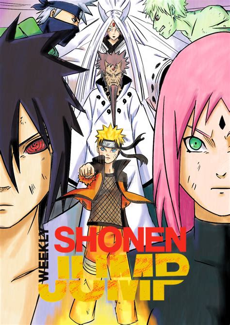 Naruto Cover Shonen Jump By Yamivisualkei On DeviantArt