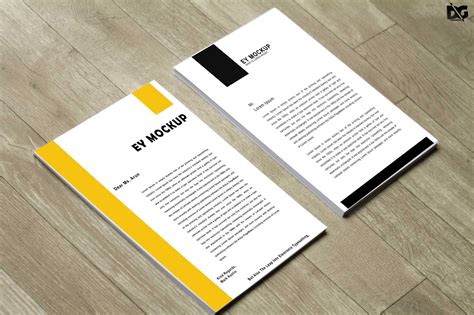 Free Company Letterhead PSD Design Mockup | Company ...