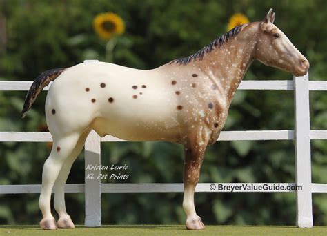 appaloosa performance horse breyer  guide