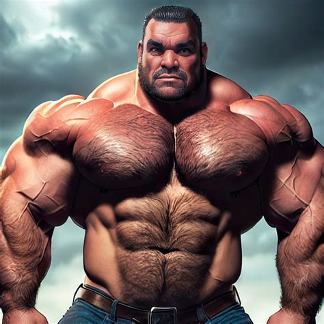 Rule 34 Ai Generated Hairy Male Hyper Muscles Male Male Only Muscular
