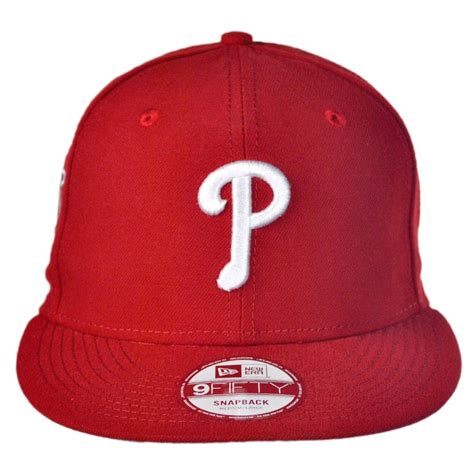 To all philadelphia phillies fans, caps on this season! New Era Philadelphia Phillies MLB 9Fifty Snapback Baseball Cap MLB Baseball Caps