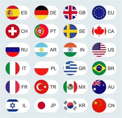 Flags Of The World — Stock Vector © Nicemonkey 3427053
