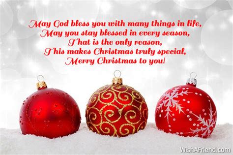 I hope this festive season will bring good luck and good health for you and your family. May God Bless You With Many Things In Life... Pictures ...