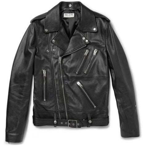 Classic Black Leather Jacket For Men