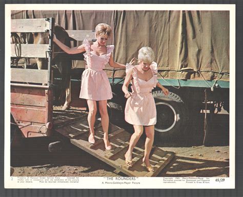Rounders 8x10 Movie Still Sue Ann Langdon Hope Holiday 1965 Photograph Dta Collectibles