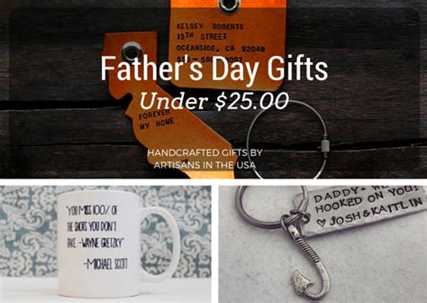 Unique father's day gifts under $20. Unique Father's Day Gifts Under $25 | aftcra blog
