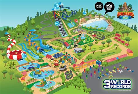 Amusement Park Map Photos