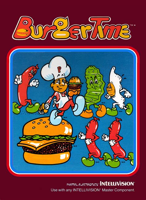 Burgertime Game Giant Bomb