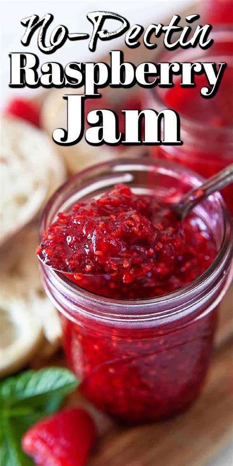 Easy Raspberry Jam Recipe Without Pectin Bryont Blog
