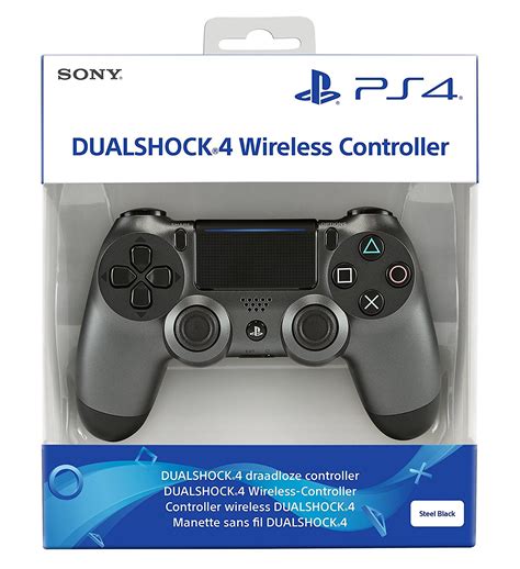 Buy Sony Playstation Dualshock 4 Controller Steel Black V2