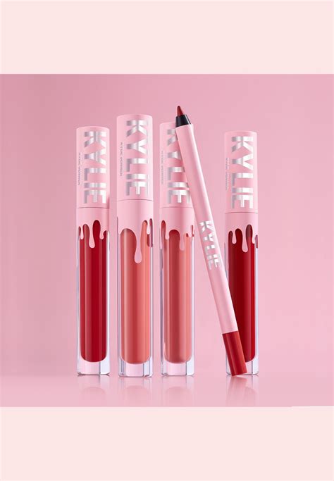 Buy Kylie Cosmetics Pink 2 Pc Matte Lip Kit 302 Snow Way Bae Posie