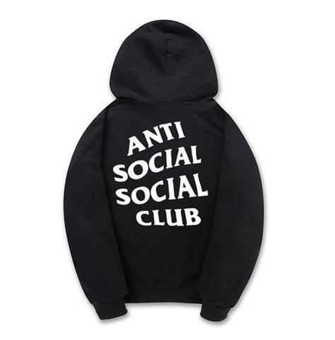 Anti Social Club Hoodie Sweatshirt Rebelsmarket