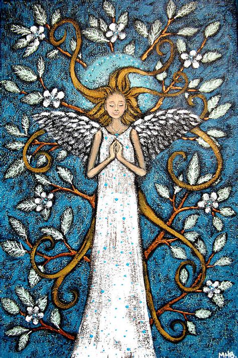 Angel Of Peace Painting By Margaret Blanchett