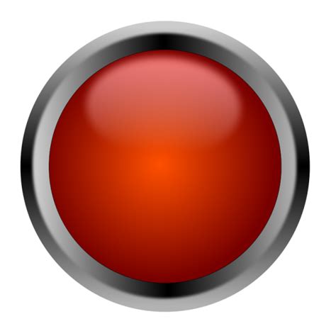 Red Button Free Stock Clipart