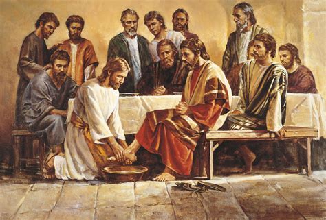 Jesus Washing The Apostles Feet Jesus Washing The Feet Of The Apostles