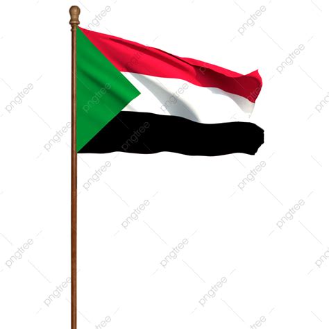 علم السودان مع القطب علم السودان مع القطب Png علم السودان بقطب شفاف