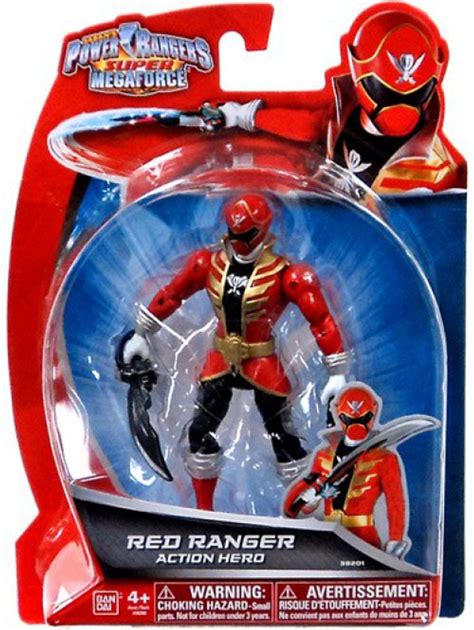 Power Rangers Super Megaforce Red Ranger Action Hero Action Figure