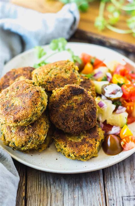 Vegan Gluten Free Baked Falafel Is So Easy To Prepare Traditional