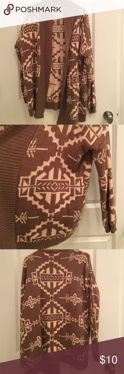 Oversized Tribal Themed Sweater Sweaters Tribal Clothes Design