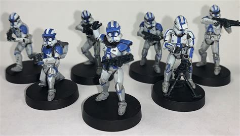 My 501st Phase 2 Clones With Battlefront Inspired Markings More