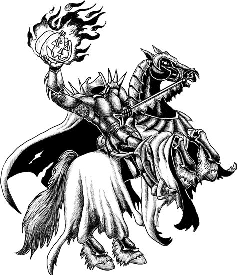 The Legend Of Sleepy Hollow Ichabod Crane Headless Headless Horseman