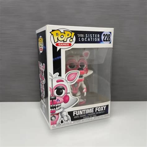 Funko Pop Funtime Foxy Five Nights At Freddys 228 Boxed Vinyl