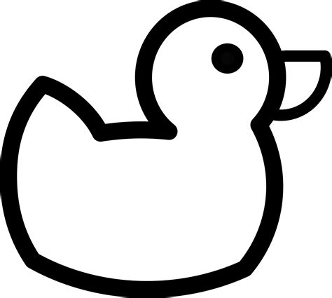 Clipart Duck Outline