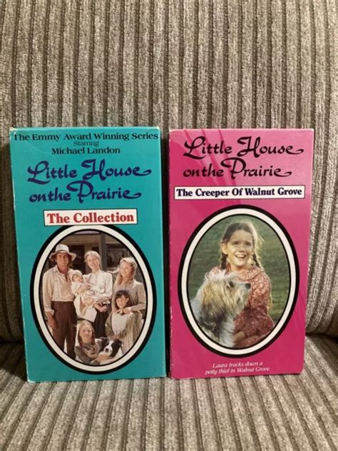 Little House On The Prairie Vhs Tapes Lot Creeper Of Walnut Grove And The