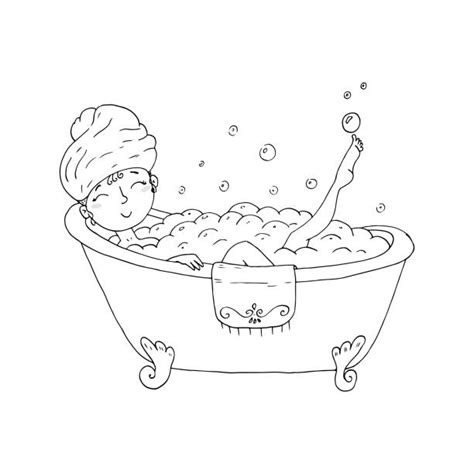 Cartoon Of A Nude Bathtub Illustrations Royalty Free Vector Graphics And Clip Art Istock