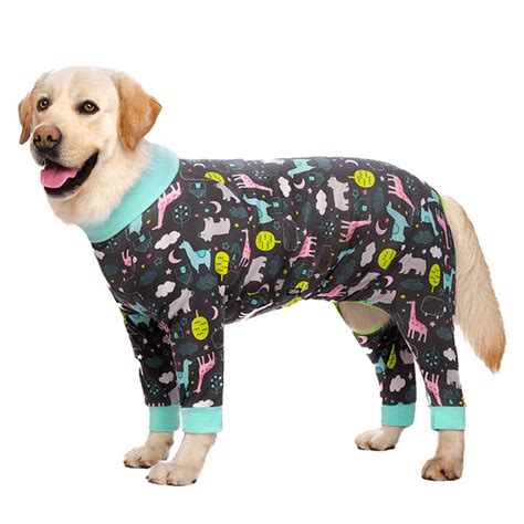 Dog Pajamas Jumpsuit Lightweight Dog Pjs Clothes Apparel Onesiesshirt