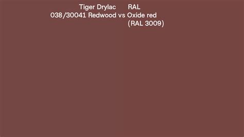 Tiger Drylac Redwood Vs Ral Oxide Red Ral Side By Side