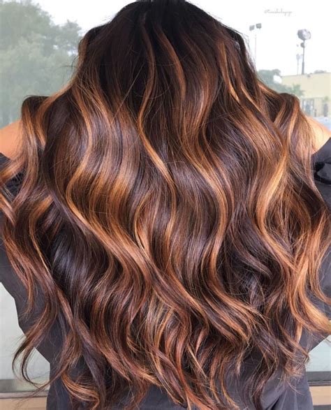Fall Color Trend 68 Warm Balayage Looks Haircolor Fall Hair Color Trends