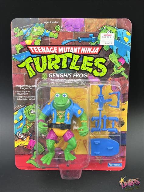 1989 Teenage Mutant Ninja Turtles Genghis Frog Unpunched