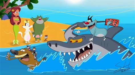 Zig And Sharko X Oggy And The Cockroaches Remake By Justydia 15 On