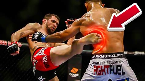 The Most Terrifying Kicks In Mma That Punctured Livers Youtube