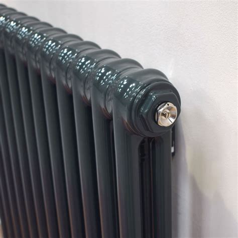 Classic Anthracite 2 Column Radiator H750 X W812 Uk