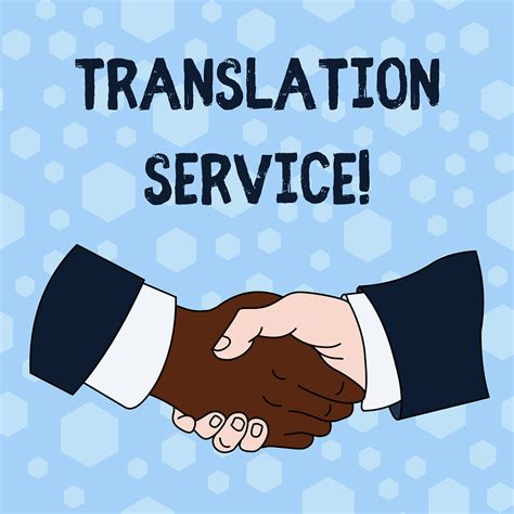 Word Writing Text Translation Service Business Concept For The