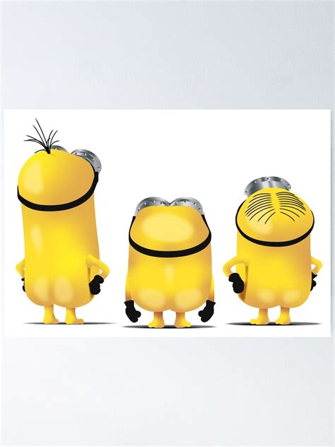Minions Kevin Bob Stuart Full Poster For Sale By
