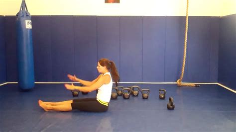 Pullover Sit Ups With Kettlebell Youtube