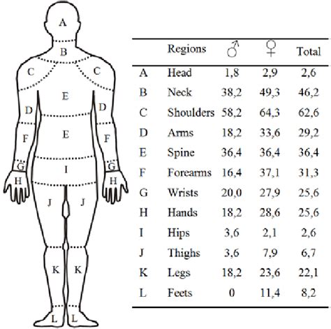 Diagram Full Body Diagram Injury And Pain Mydiagramonline